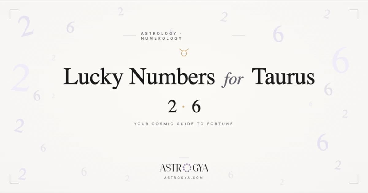 Lucky Numbers for Taurus: What Venus and Numerology Really Say