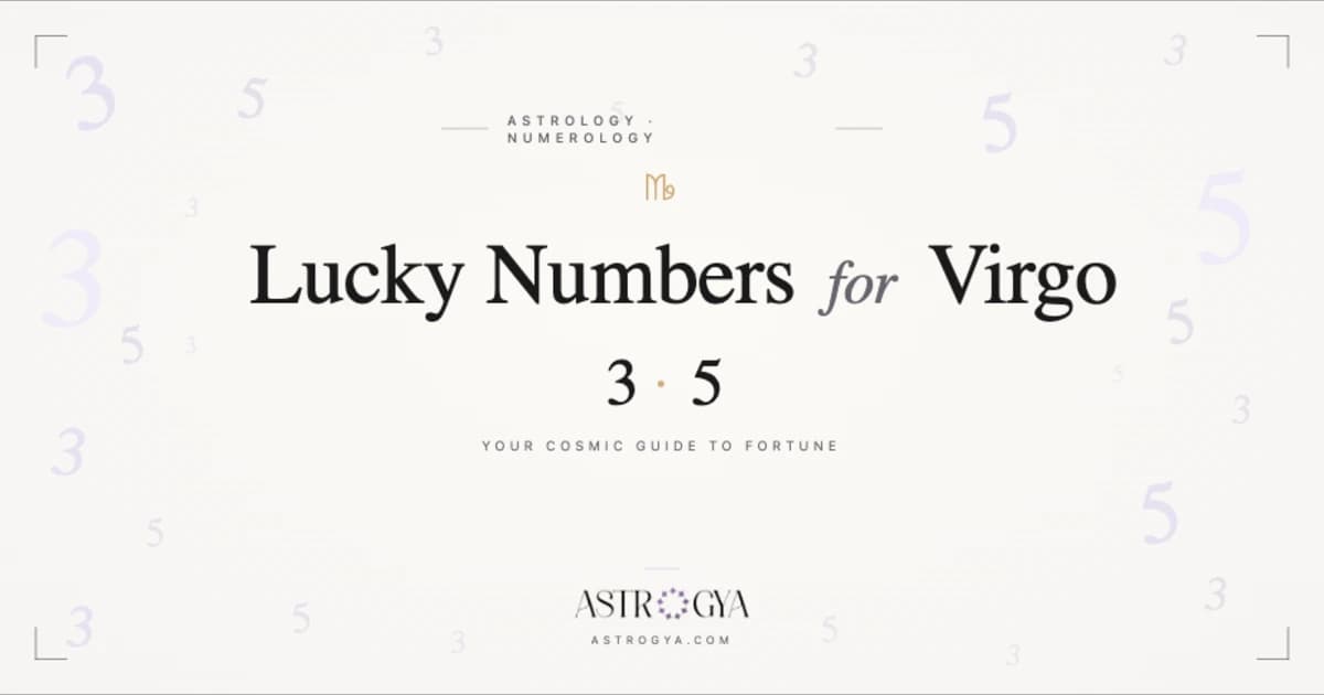 Lucky Numbers for Virgo: What Mercury and Numerology Really Say