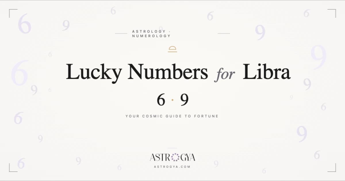 Lucky Numbers for Libra: What Venus and Numerology Really Say